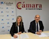 CaixaBank y la C�mara de Comercio firman un acuerdo para desarrollar actividades de asesoramiento y formativas entre sus miembros