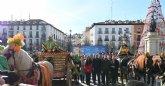 Tomás Rubio participa en el acto que difunde en el centro de Madrid la Semana Santa de Cieza dentro de las declaradas de Interés Turístico Internacional