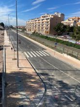 El Ayuntamiento de Lorca abre al tráfico el nuevo vial que conecta la Alameda de Cervantes con el Camino Marín