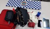 La Policía Local de Lorca detiene a una persona por un presunto delito de robo con fuerza en una vivienda con mediante el procedimiento de escalamiento