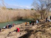 Casi medio millar de vecinos de Lorquí y Ceutí participan en la recuperación del bosque de ribera