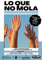 La Concejalía de Juventud de Molina de Segura impulsa el buen trato entre adolescentes con el taller creativo Lo que no mola