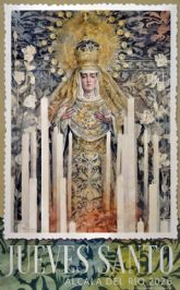 La fuerza de una imagen centenaria para anunciar el día grande del Jueves Santo en Alcalá del Río