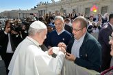 El Papa Francisco escribe una carta a la Hospitalidad Murciana de Nuestra Señora de Lourdes