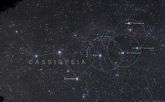 Un grupo de astrónomos aficionados murcianos observa el estallido termonuclear de una estrella nova en la constelación de Cassiopeia