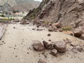 La persistencia de las lluvias sigue provocando numerosas incidencias en el municipio de Lorca