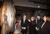 López Miras asiste a la inauguración de 'Materia Interior', la gran exposición de Jaume Plensa en la Cárcel Vieja