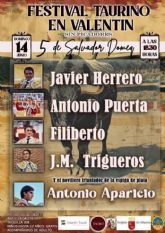 Valentín acogerá un festival taurino el próximo 14 de junio