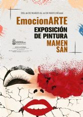 La Sala Los Postigos de Molina de Segura acoge la exposición de pintura EmocionARTE, una colección realizada por Mamen San