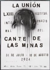 Jaume Plensa plasma 'la voz que sale de la oscuridad de la garganta' en el cartel del 63° Cante de las Minas