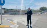 Vecinos y Ayuntamiento consiguen la habilitaci�n del tramo del cruce del Camino de Enmedio con la RM D3, que une Lorca con La Hoya