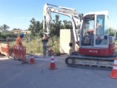Esta semana est previsto que finalicen las obras de instalacin de una tubera de distribucin de agua potable en el Camino de Los Sifones