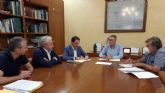 Urrea ha mantenido una reunión de trabajo con el Alcalde de Mazarrón