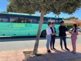 Movibus conecta a los vecinos de la pedana de El Mirador con San Javier y San Pedro del Pinatar