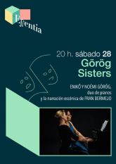 Görög Sisters Piano Dúo ofrece el cuarto y último concierto del Festival Internacional de las Artes y los Sentidos ESSENTIA el sábado 28 de mayo en el Teatro Villa de Molina
