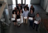 La consejera de Turismo y Cultura entrega la s becas Visum-Cendeac de introduccin a la investigacin en Estudios Visuales