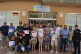Los usuarios de Afemac y Centro Ocupacional Urci reciben los diplomas por su participación en las Jornadas de Educación Vial