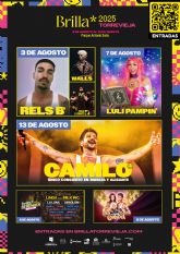 Rels B y Camilo encabezan Brilla Torrevieja 2025, el festival que ilumina la Costa Blanca en verano