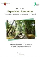 La Biblioteca Regional acoge una muestra de fotograf�as del murciano que emul� la primera exploraci�n del Amazonas
