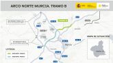 Transportes adjudica por 84,2 millones de euros las obras del primer tramo de 8,3 km del Arco Norte de Murcia