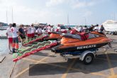 Dos nuevas motos de agua refuerzan el operativo de salvamento que presta Cruz Roja en las playas de Mazarrón