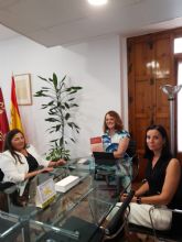 Isabel Franco se reúne con la Federación de Bandas de Música de la Región