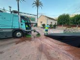 El Ayuntamiento despliega un dispositivo especial de limpieza para las fiestas de verano en el municipio
