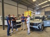 Lorca suma dos nuevos veh�culos a su parque m�vil para reforzar la asistencia a los ciudadanos desde el servicio el�ctrico municipal y el �rea de parques y jardines