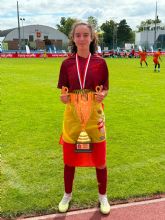 Julia Garc�a Cazorla, campeona con la Selecci�n Murciana Sub-14 en la Deyna Cup de Polonia