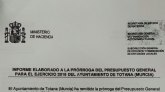 EL PP denuncia que el alcalde y su equipo-socio de izquierdas engañan al Ministerio de Hacienda