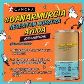 Colabora con #DANARMurcia en las tiendas Cancha