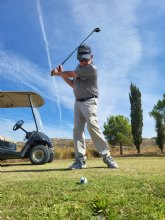 El campo Lorca Golf Resort acoge el torneo de golf de los Juegos Deportivos del Guadalentín con 45 participantes