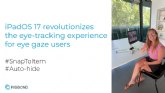IPadOS 17 revoluciona el eye tracking con su uso de iPad con la mirada