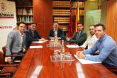 El consejero de Fomento e Infraestructuras mantiene un encuentro con el decano del Colegio de Ingenieros Industriales de la Regin