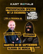 ElPozo Alimentación impulsa su propia escudería en la Kart Royale con Antonio Lobato y Ceciarmy al frente ElPozo Alimentación impulsa su propia escudería en la Kart Royale con Antonio Lobato y Ceciarmy al frente