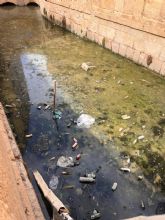 Huermur denuncia en Sanidad la insalubridad del canal de los Molinos del Río convertido en un vertedero