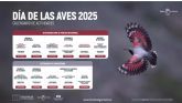 La Comunidad celebra el Da Mundial de las Aves con 14 actividades en los espacios naturales de la Regin