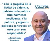 Valores y el juicio de la DANA de Valencia