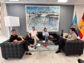 El alcalde recibe a la nueva presidenta de Hostecar, Querubina Rosique