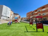 El Ayuntamiento de Blanca construye un nuevo parque situado junto a las calles Emilio Soler Torrano 'El Corcho' y Teresa de Calcuta