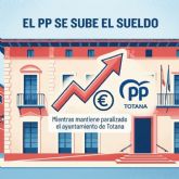 Ganar Totana tacha de Ganar Totana tacha de insultante que el equipo de gobierno suba un 10% el sueldo a la Concejala de Urbanismo en plena parálisis municipal