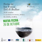 Once bodegas de la DOP Bullas ofrecen gratuitamente los mejores vinos de la zona a los murcianos en la feria que tendrá lugar el viernes