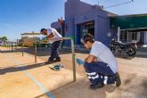 El programa Barrios ADLE forma a desempleados y mejora el entorno urbano de Los Nietos y Los Urrutias
