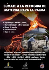 Smate a la nueva recogida de material para ayudar a La Palma