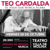 Teo Cardalda en directo en Molina de Segura