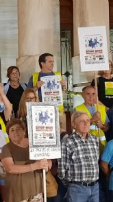 Manifestaciones por el alto el fuego en Ucrania en la Regin de Murcia