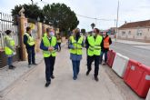 La Comunidad invierte 144.000 euros en mejorar la seguridad de la carretera que discurre por El Albujón
