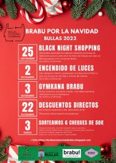 La Concejalía de Comercio y Brabu! elaboran un calendario de acciones por Navidad