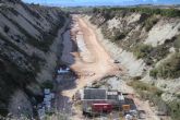 La CHS acomete el tramo final de las obras de reparación del falso túnel de Los Valientes del Postrasvase Tajo-Segura en Molina de Segura