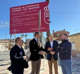 La Comunidad renueva las aceras de la avenida de la Constitucin de Sucina para que sean ms seguras para los peatones